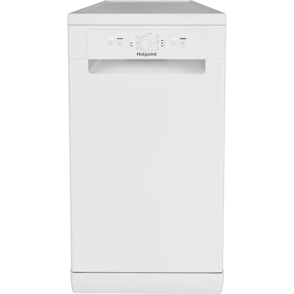Hotpoint HF9E1B19UK Slimline Dishwasher, 9 Place Settings, White