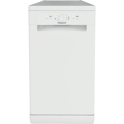 Hotpoint HF9E1B19UK Slimline Dishwasher, 9 Place Settings, White