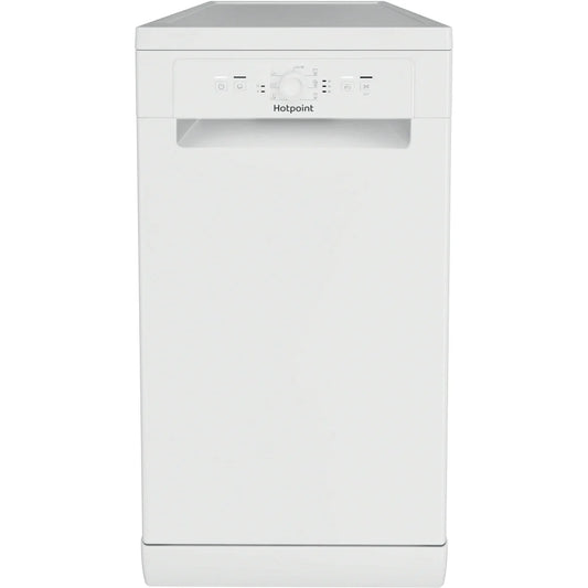 Hotpoint HF9E1B19UK Slimline Dishwasher, 9 Place Settings, White