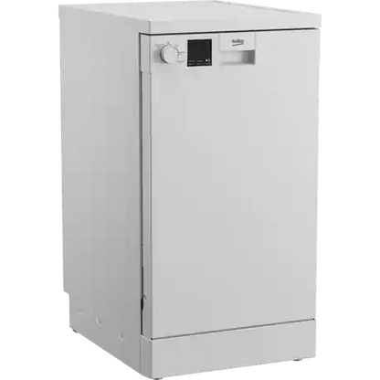 Beko DVS05C20W Freestanding Slimline Dishwasher 10 Place Settings - White