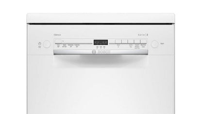 Bosch SRS2IKW04G Slimline Dishwasher White 9 Place Settings