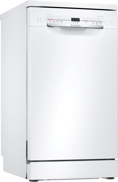 Bosch SRS2IKW04G Slimline Dishwasher White 9 Place Settings