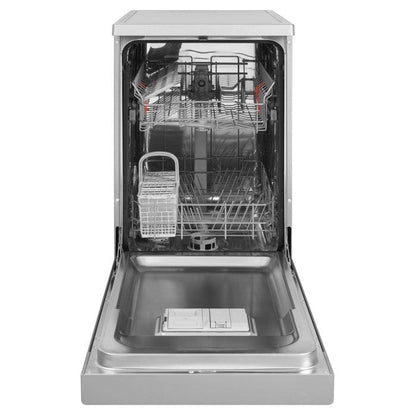 Hotpoint HSFE1B19S Aquarius Slimline 10 Place Freestanding Dishwasher - Silver