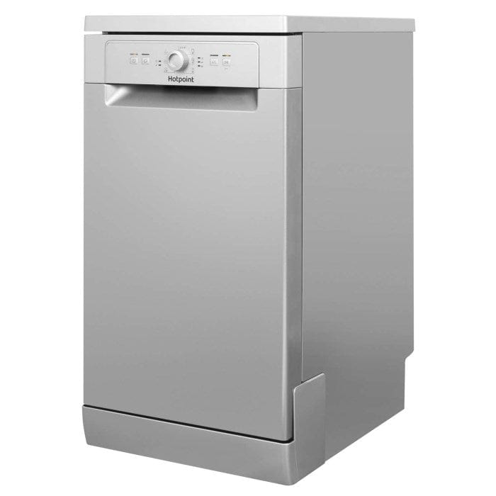 Hotpoint HSFE1B19S Aquarius Slimline 10 Place Freestanding Dishwasher - Silver