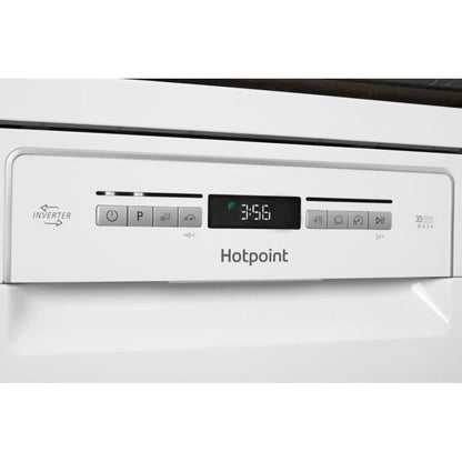 HOTPOINT HSFO3T223W 10 Place Slimline Freestanding Dishwasher - White