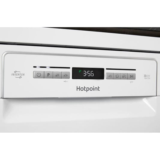HOTPOINT HSFO3T223W 10 Place Slimline Freestanding Dishwasher - White