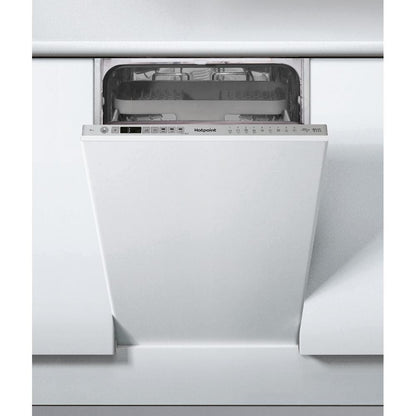 Hotpoint HSIO3T223WCE 45cm Fully Integrated Slimline Dishwasher, 10 Place
