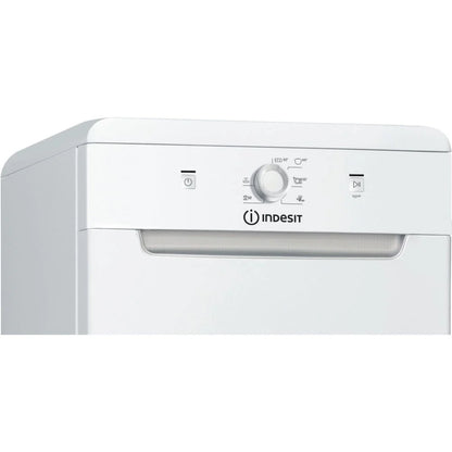 Indesit DF9E1B10UK 45cm Slimline 9 Place Settings Dishwasher, White