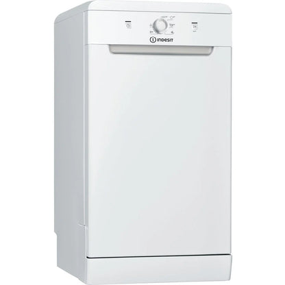 Indesit DF9E1B10UK 45cm Slimline 9 Place Settings Dishwasher, White